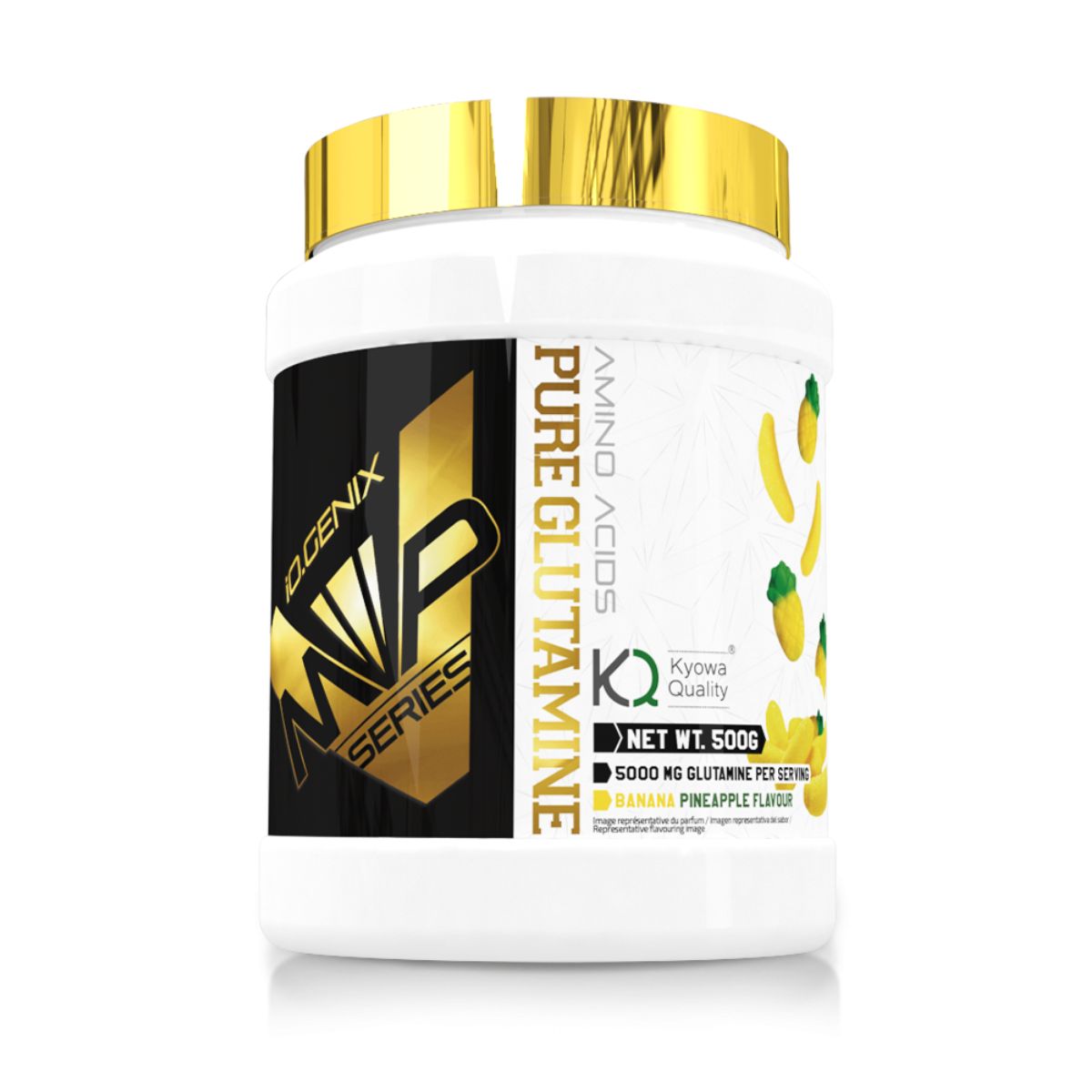 pure glutamine 500g iogenix